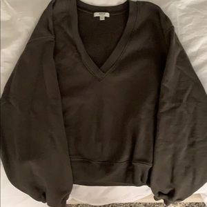 Agolde balloon sleeve sweatshirt